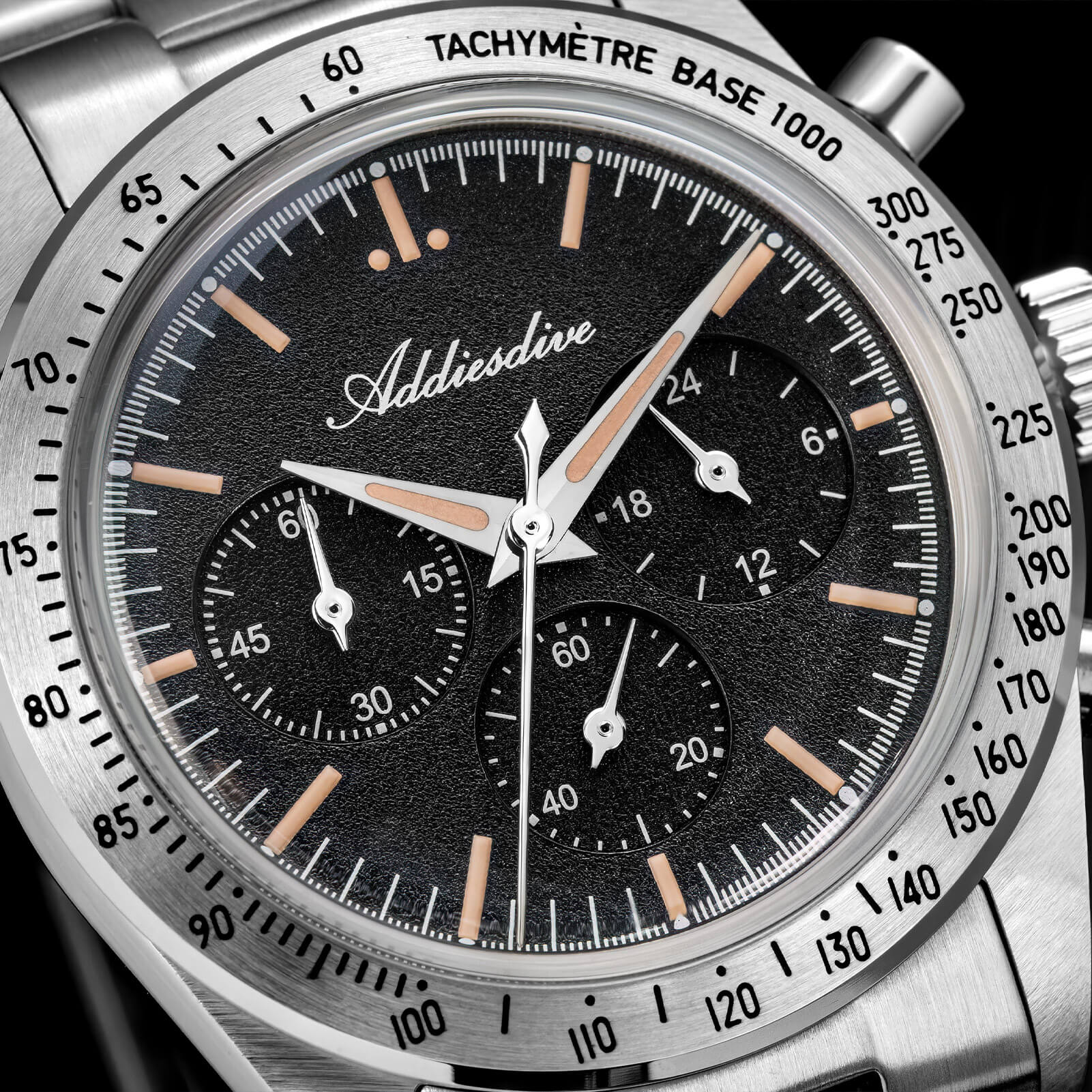 🔥EarlyBird🔥ADDIESDIVE 37mm 0s20 Chronograph Watch AD2552