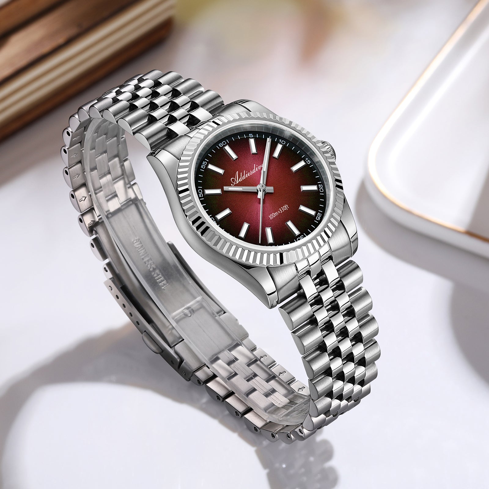 U.S. Warehouse -ADDIESDIVE 36mm DJ Homage Men Watch AD2073