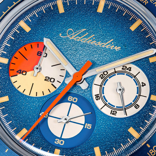 ★India Warehouse★ADDIESDIVE 37mm Luxury Quartz Chronograph Watch AD2551