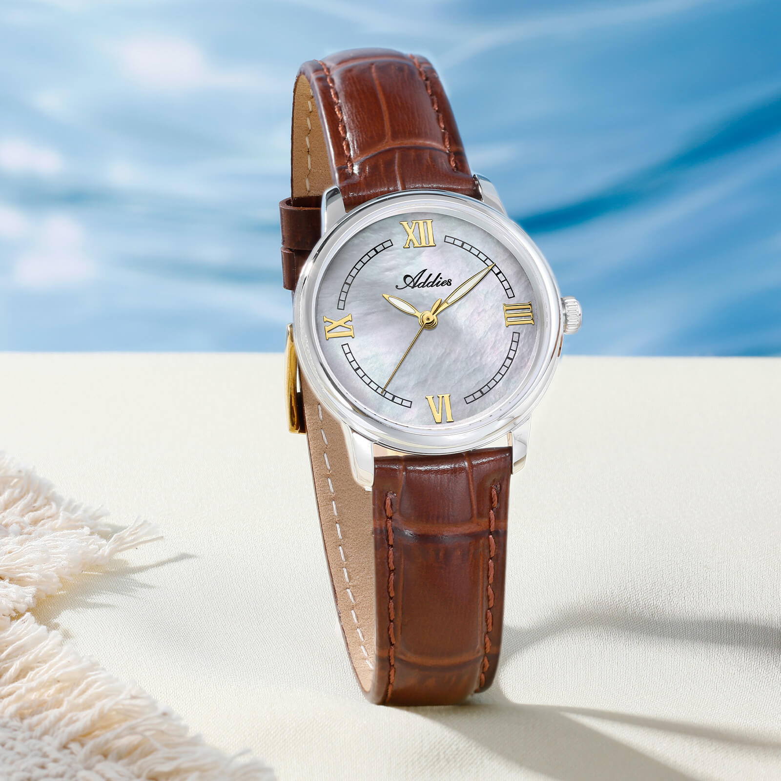 Addies 31mm Women’s Luxury Stainless Steel Quartz Watch AW25906