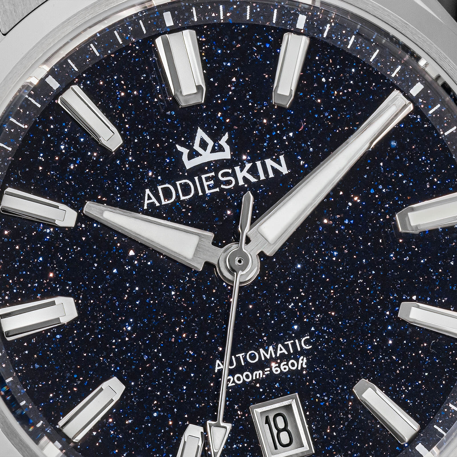 AddiesKIN 40mm Natural Stone Dial Miyota 9015 Luxury Automatic Watch K010