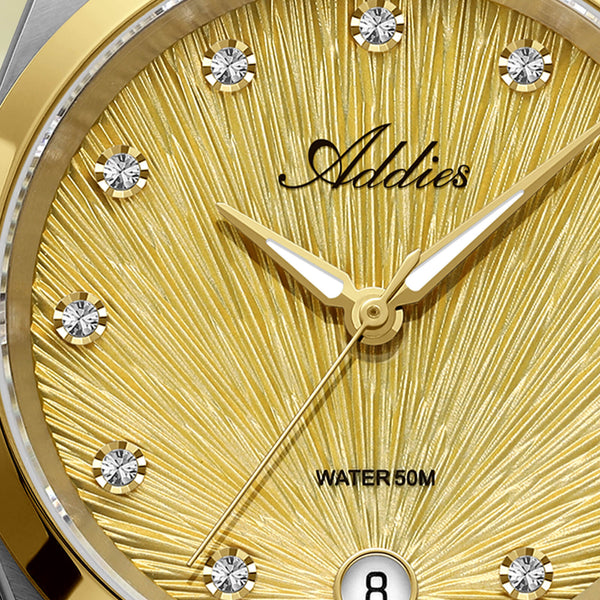 Addies Classic 31mm Sapphire Crystal Quartz Watch AW25916