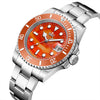 🔥Halloween Sale🔥AddiesKIN 40mm Sardonyx Stone Dial Ceramic Bezel ST2130 Luxury Automatic Dive Watch K012
