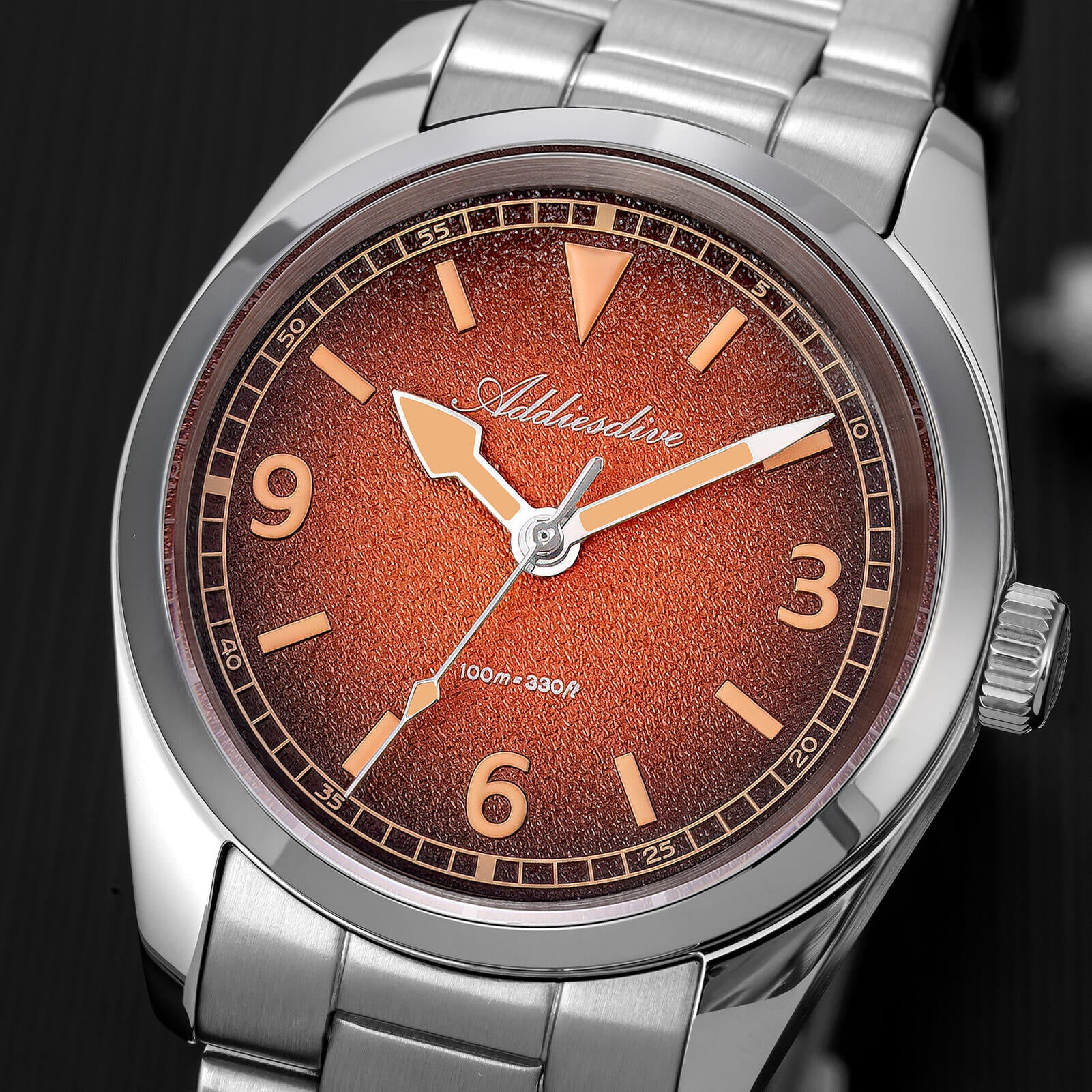 ADDIESDIVE 36mm Luxury Quartz Watch AD2554