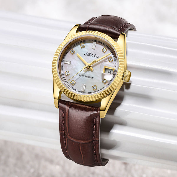 Addies 28mm Women’s Mop Luxury Quartz Watch AW25905