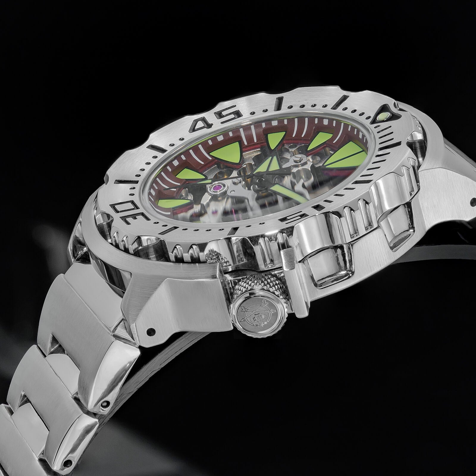 ADDIESDIVE OceanMonster Dive Watch AD2103-skeleton