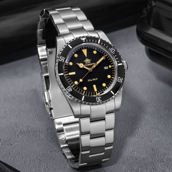 U.S. Warehouse -ADDIESDIVE 39mm Quartz Watch with Bi-directional Rotating Bezel AD2072