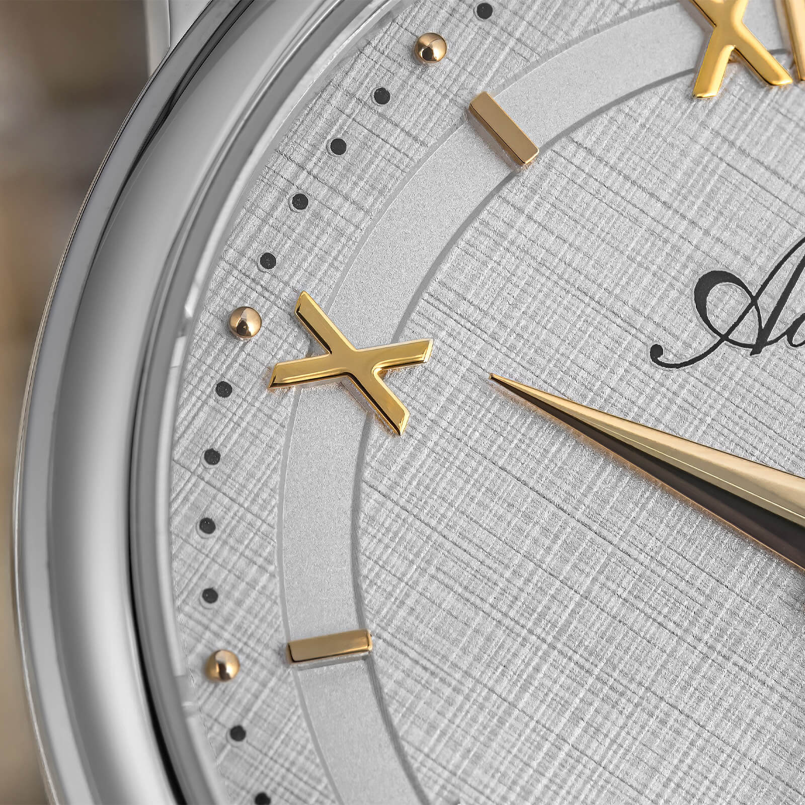 ★India Warehouse★Addies 31mm Women’s Luxury Stainless Steel Quartz Watch AW25904