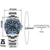U.S. Warehouse -ADDIESDIVE Retro Sub Quartz Watch AD2054