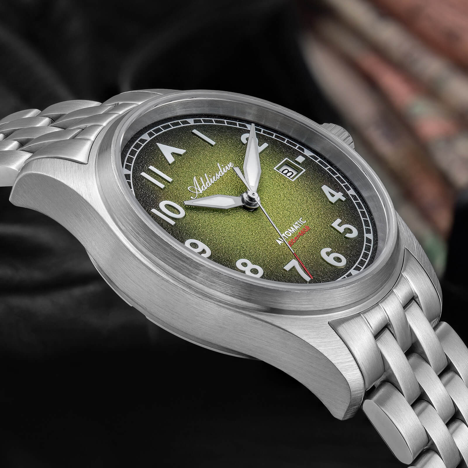 Addiesdive 39mm Vintage 8215 Automatic Watch AD2562