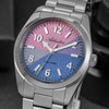 🔥New Arrival🔥ADDIESDIVE 36mm Color Block Dial Quartz Watch AD2555 Sapphire Crystal