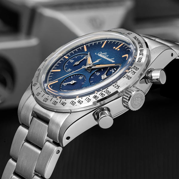 🔥EarlyBird🔥ADDIESDIVE 37mm 0s20 Chronograph Watch AD2552
