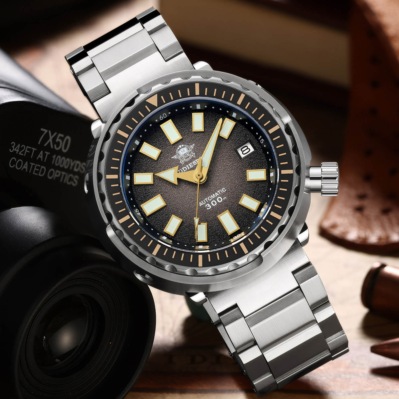 ★India Warehouse★ADDIESDIVE Tuna Automatic Dive Watch AD2090