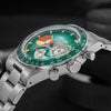 ★India Warehouse★ADDIESDIVE 37mm Luxury Quartz Chronograph Watch AD2551