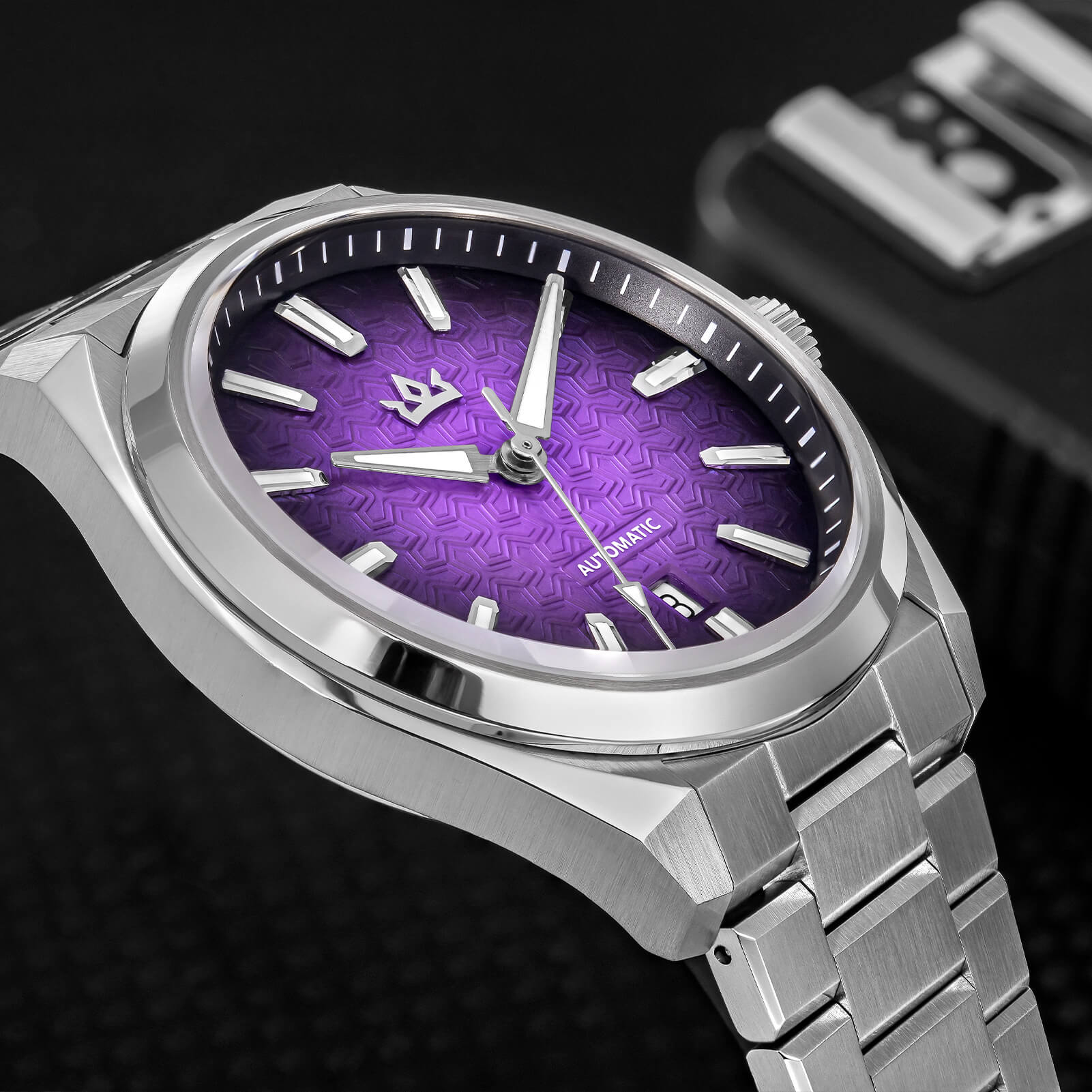 AddiesKIN 40mm Cameo Shell Relief Dial ST2130 Luxury Automatic Watch K014
