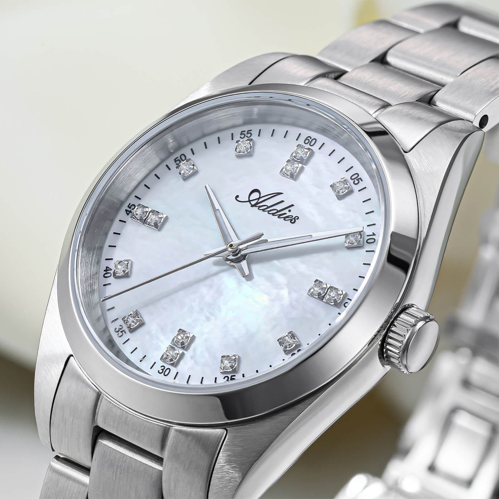 Addies 31mm Women’s Luxury Stainless Steel Quartz Watch AW25909