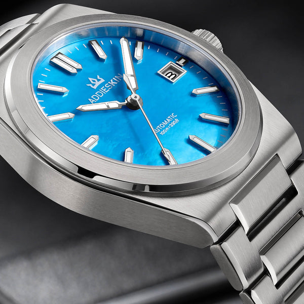 ★Xmas Sale★AddiesKIN 39mm MOP Dial Miyota 9015 Men’s Watch K008