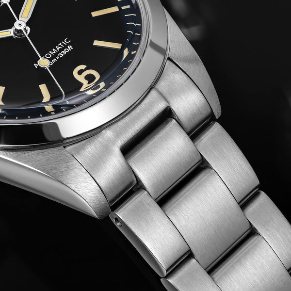 ADDIESDIVE 36mm ST2130 Automatic Explorer Style Sapphire Bubble Crystal Watch AD2556