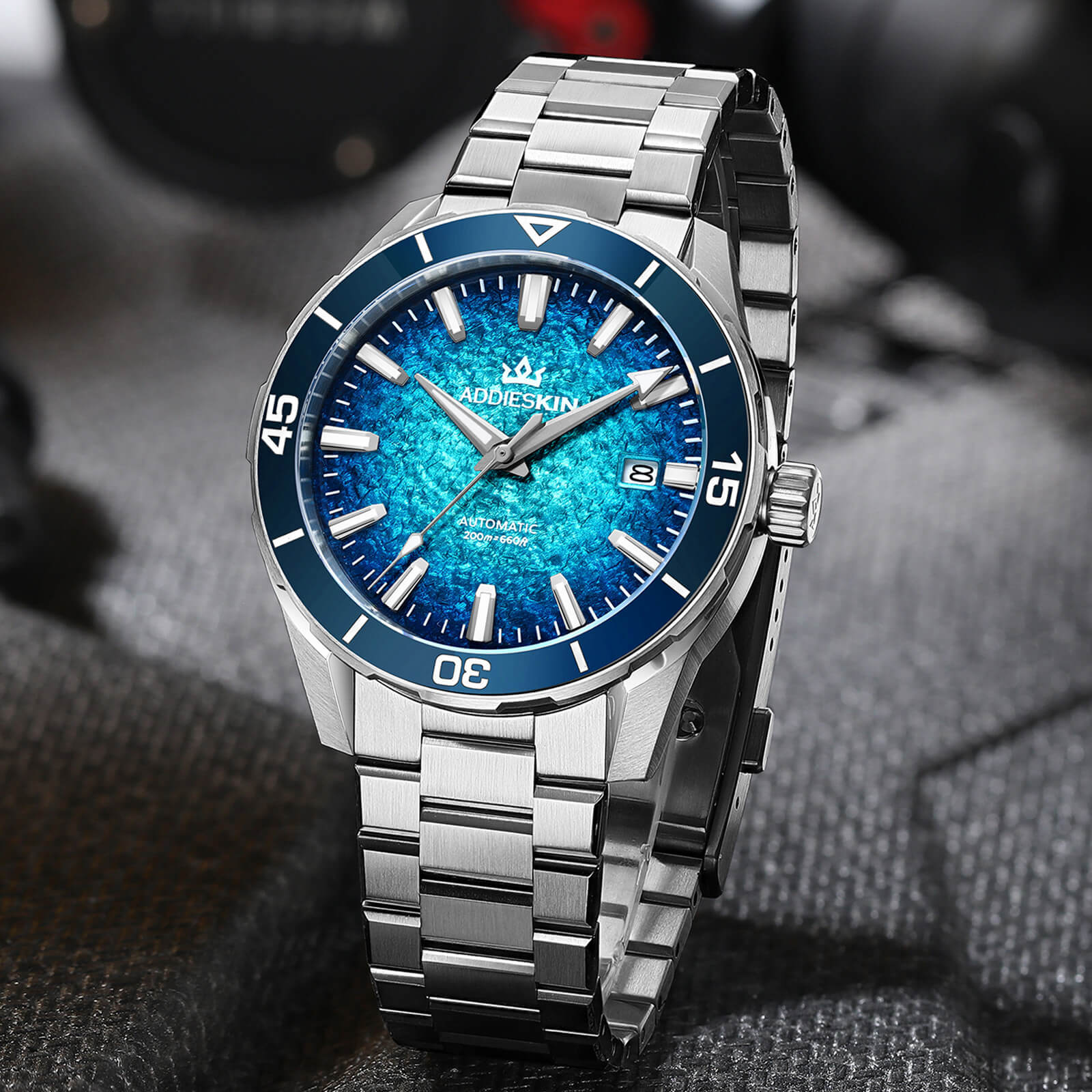 AddiesKIN 40mm Luxury Miyota 9015 Men’s Watch K005