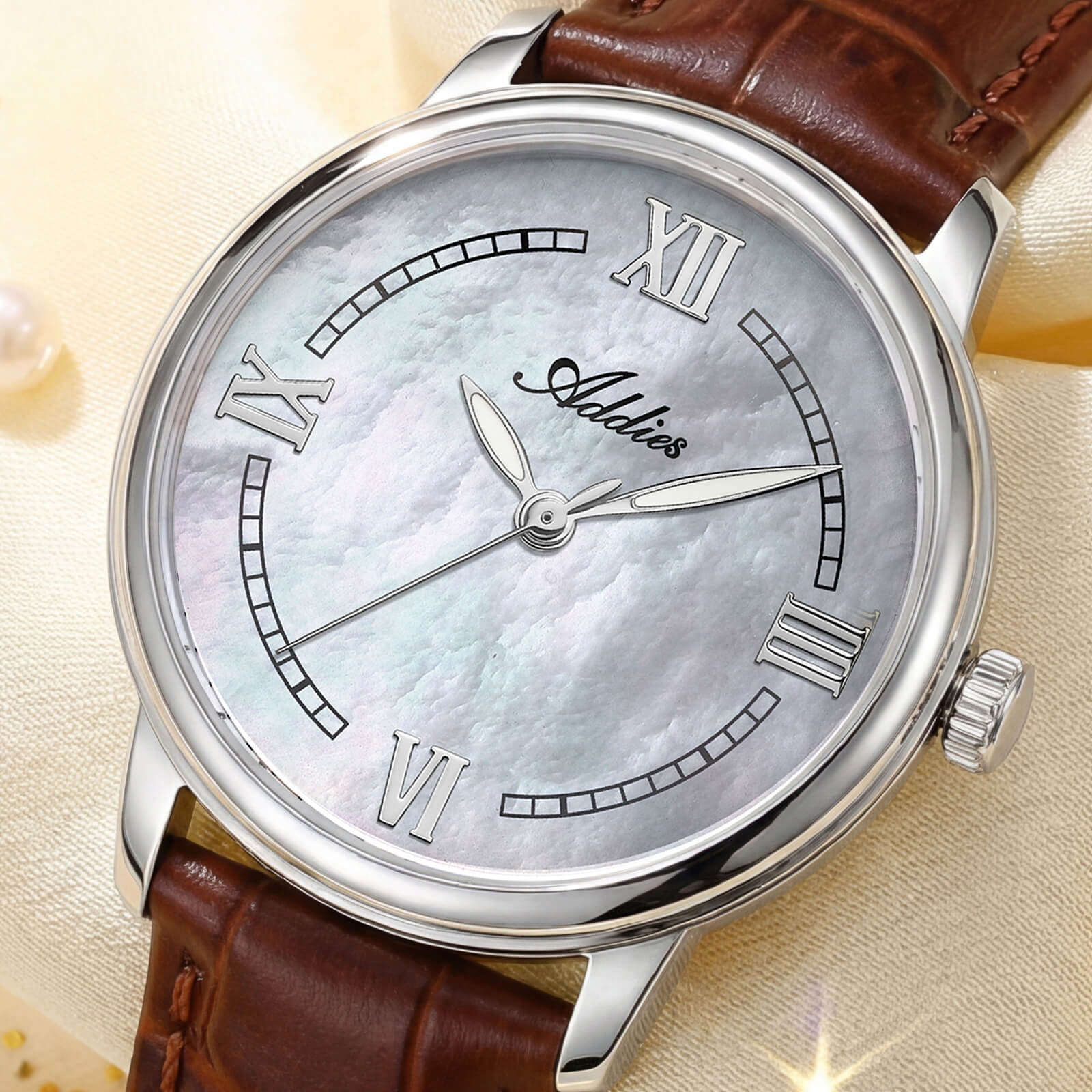 Addies 31mm Women’s Luxury Stainless Steel Quartz Watch AW25906