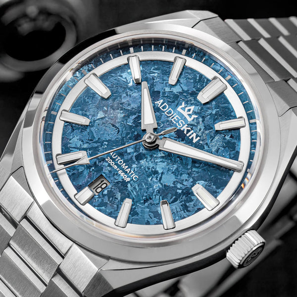 AddiesKIN 40mm Crystallized Titanium Dial Miyota 9015 Luxury Automatic Watch K006
