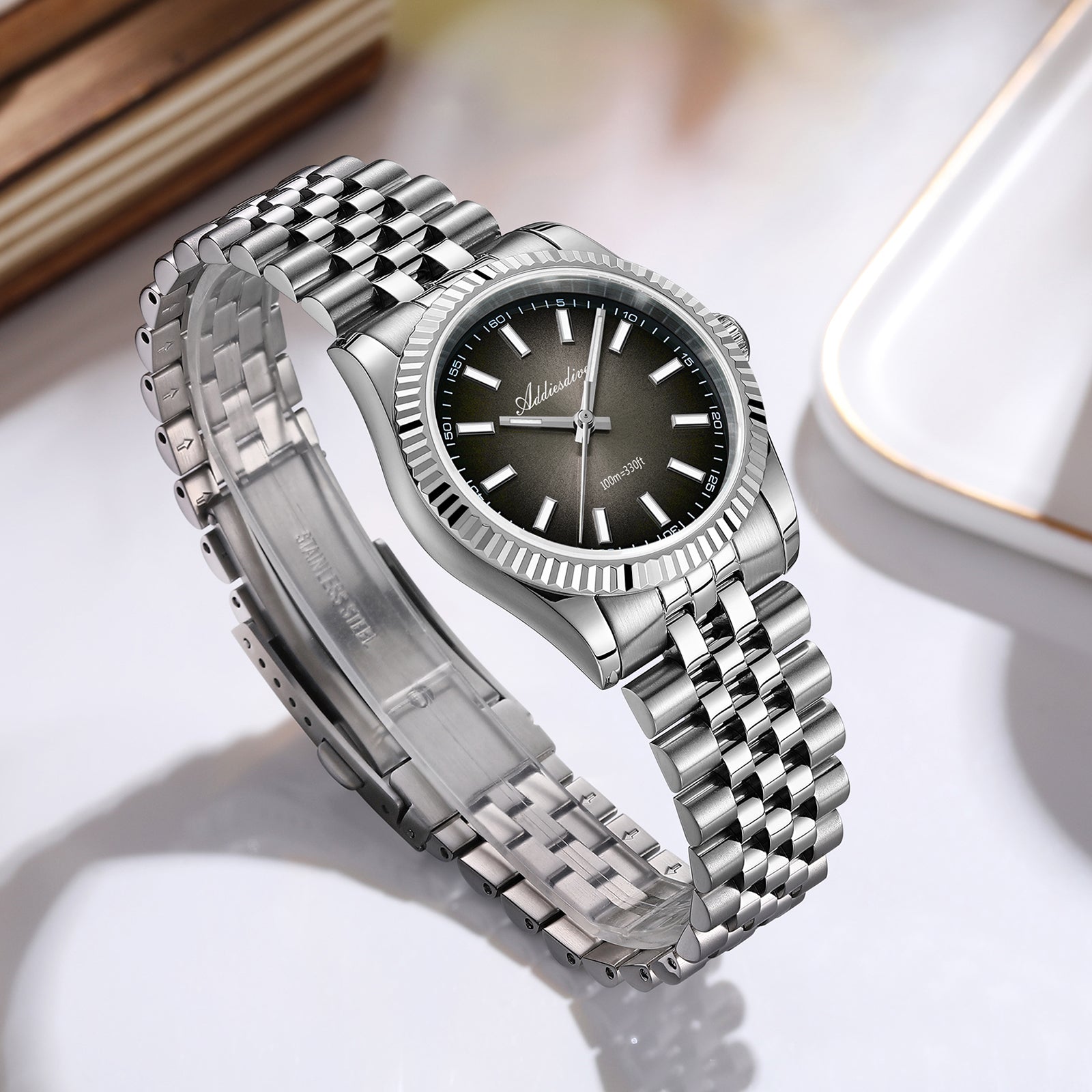 U.S. Warehouse -ADDIESDIVE 36mm DJ Homage Men Watch AD2073