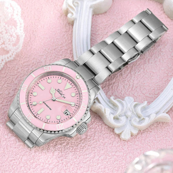 Addies Luxury Stainless Steel Quartz Watch AW25902