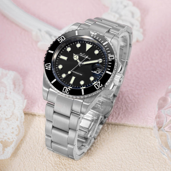 Addies Luxury Stainless Steel Quartz Watch AW25902