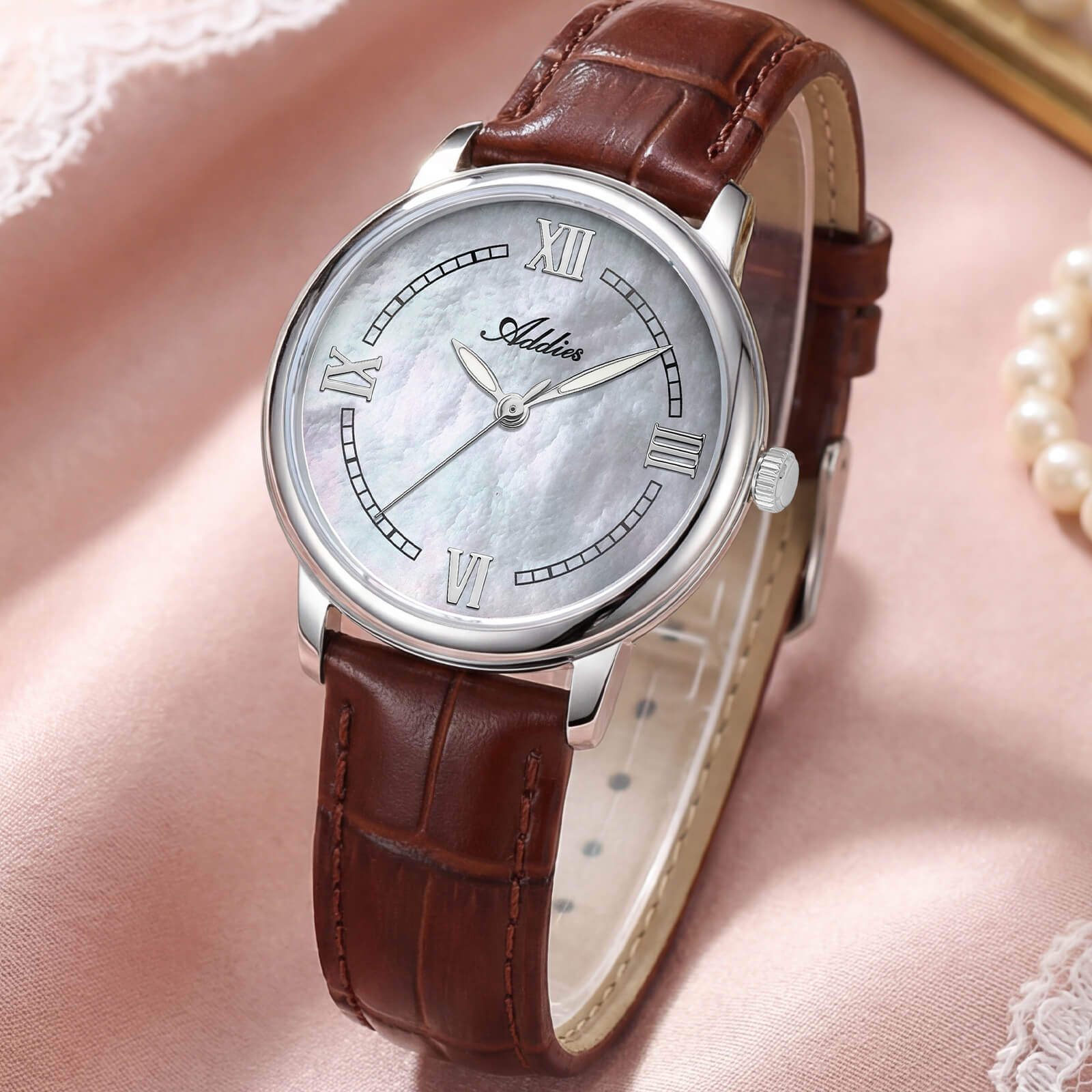 Addies 31mm Women’s Luxury Stainless Steel Quartz Watch AW25906