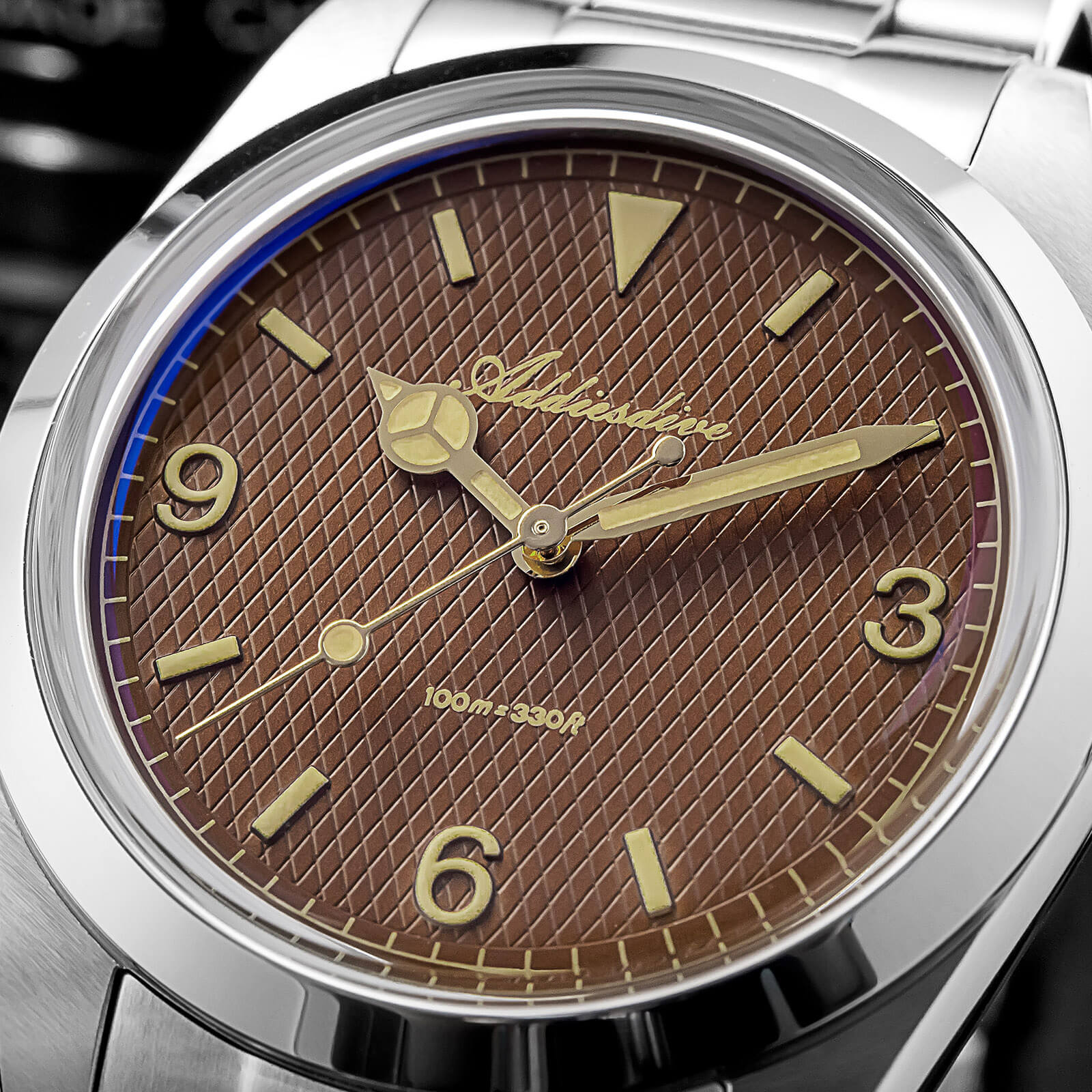 ★India Warehouse★ADDIESDIVE 36mm Explore Dive Watch VH31 Quartz Watch AD2096