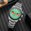 ADDIESDIVE 40mm VK64 Quartz Chronograph Eye Dial Watch AD2557