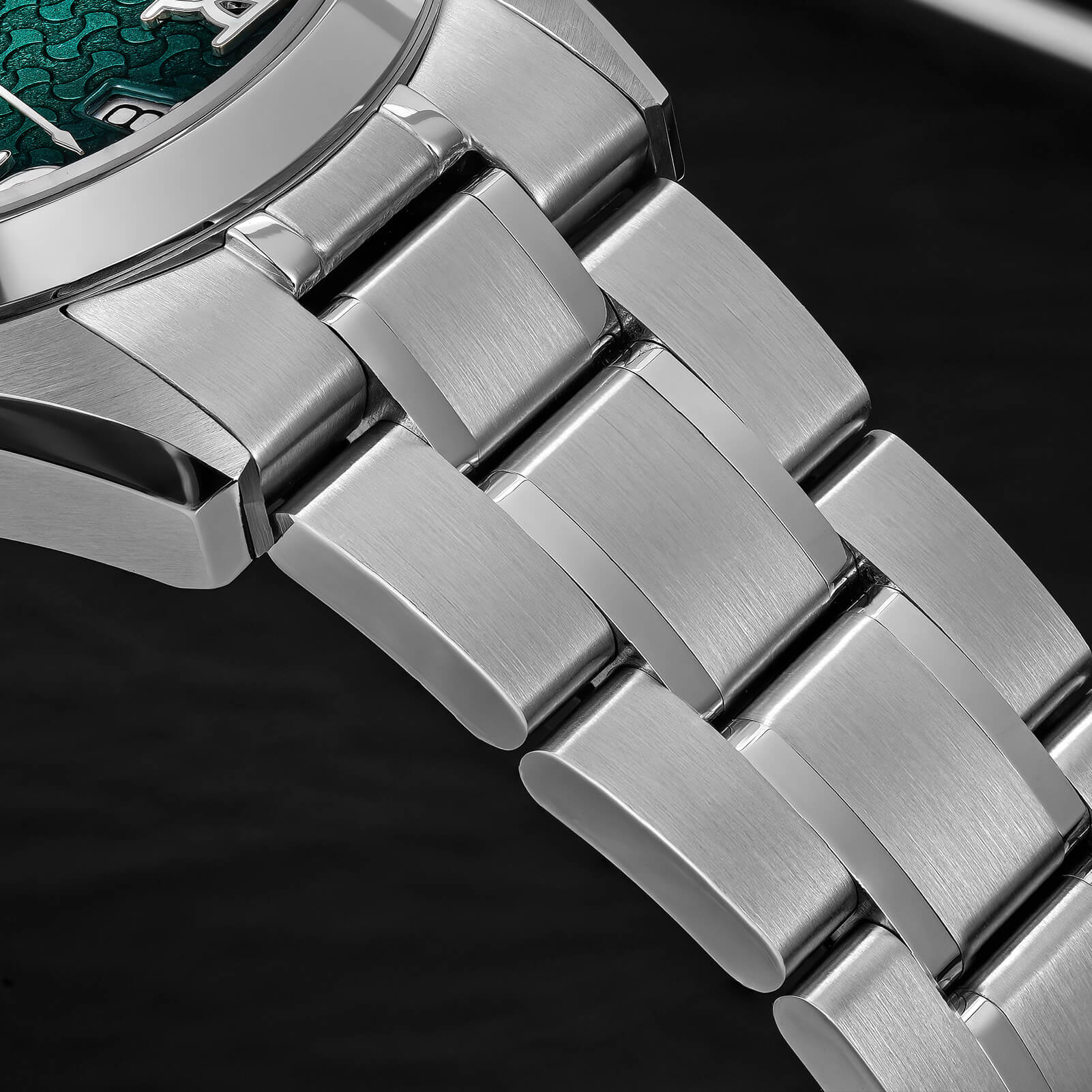 AddiesKIN 38mm Ingot Pattern Dial 9015 Automatic Watch K011