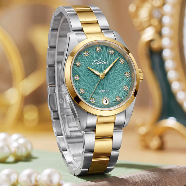 Addies Classic 31mm Sapphire Crystal Quartz Watch AW25916