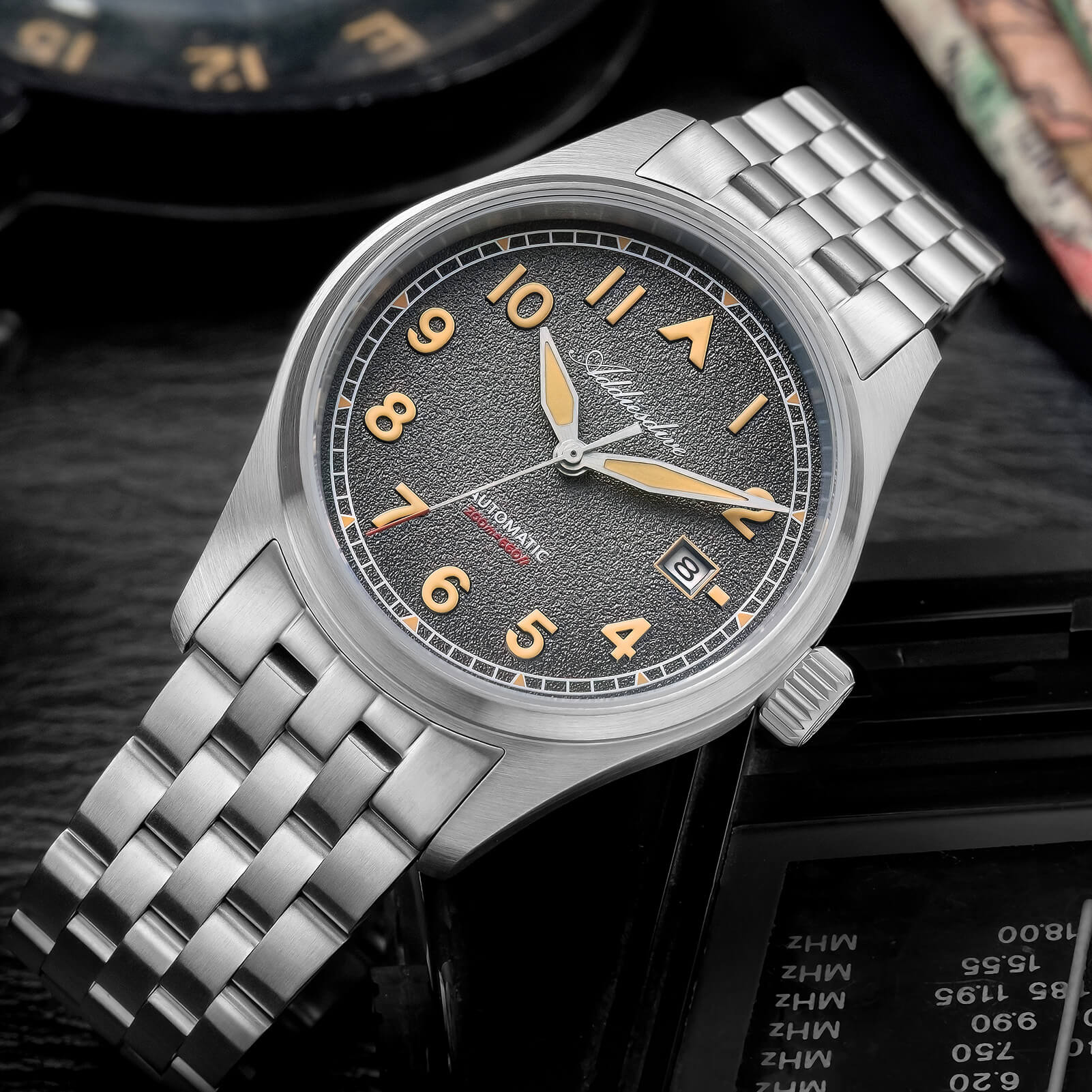 Addiesdive 39mm Vintage 8215 Automatic Watch AD2562