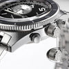 EU Warehouse-ADDIESDIVE 41mm Panda Dial Quartz Chronograph Watch VK64（AD2034）