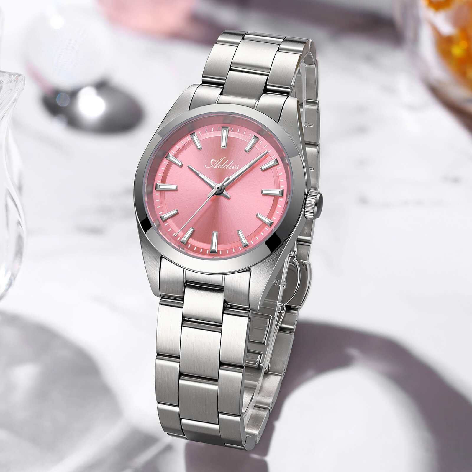Addies 31mm Sunburst Women's Quartz Watch Sapphire Crystal AW25908