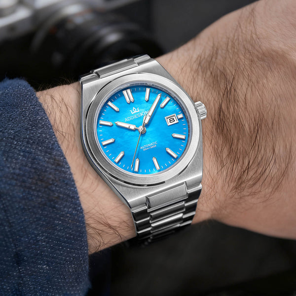 ★Xmas Sale★AddiesKIN 39mm MOP Dial Miyota 9015 Men’s Watch K008