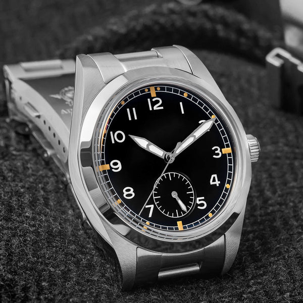 ★India Warehouse★ADDIESDIVE 36mm VH60 Vintage Pilot Watch（AD2099）