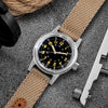 ★Weekly Deal★ADDIESDIVE 36mm Vintage Mechanical Watch AD2076