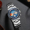 ★India Warehouse★ADDIESDIVE 37mm Luxury Quartz Chronograph Watch AD2551