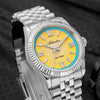★India Warehouse★ADDIESDIVE 36mm VH31 Summer Edition Quartz Watch AD2535