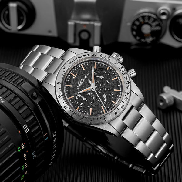 🔥EarlyBird🔥ADDIESDIVE 37mm 0s20 Chronograph Watch AD2552