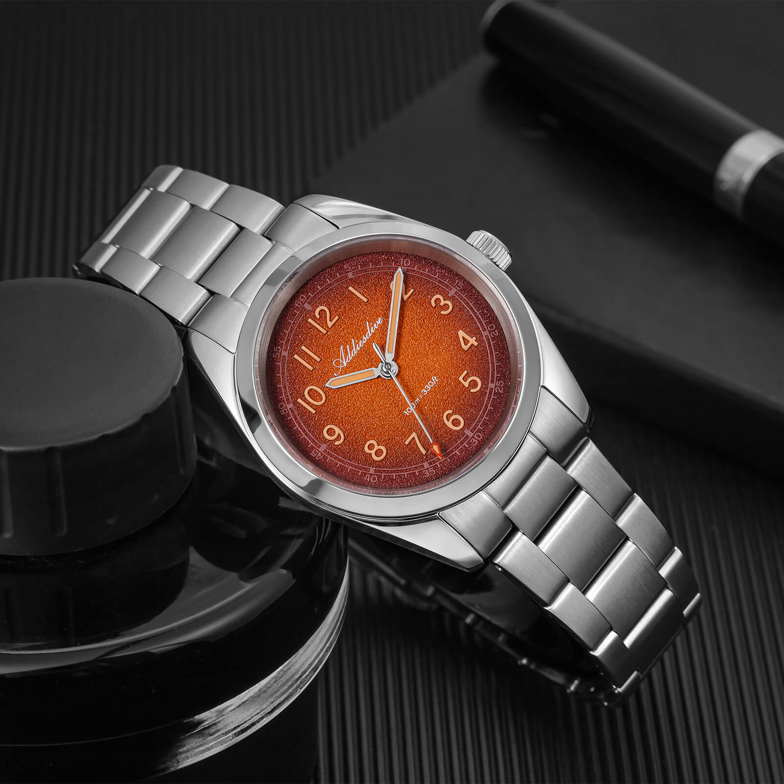 🔥EarlyBird🔥ADDIESDIVE 36mm Luxury Quartz Watch AD2553