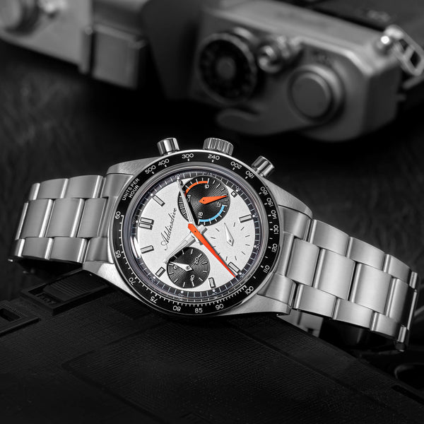 ★Xmas Sale★ADDIESDIVE 37mm VK63 Racing Chronograph Quartz Watch AD2539