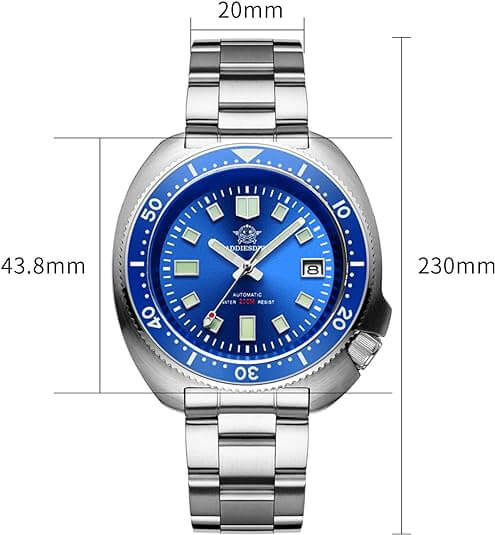 U.S. Warehouse -ADDIESDIVE® Captain Willard Automatic Dive Watch 200M( MY-H8)