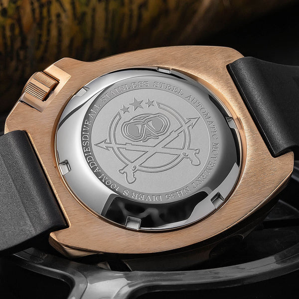 Addiesdive Bronze Captain Willard Automatic Watch AD2097