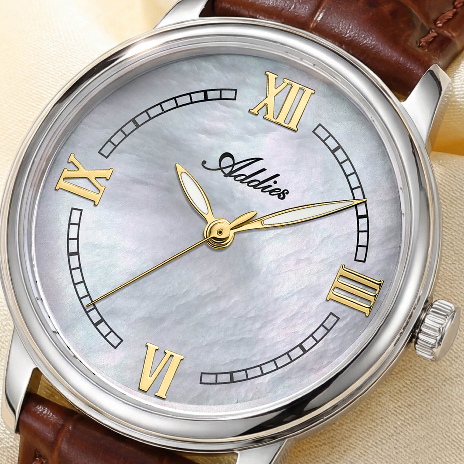 Addies 31mm Women’s Luxury Stainless Steel Quartz Watch AW25906
