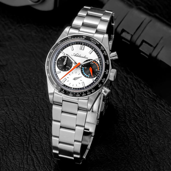 ★Xmas Sale★ADDIESDIVE 37mm VK63 Racing Chronograph Quartz Watch AD2539