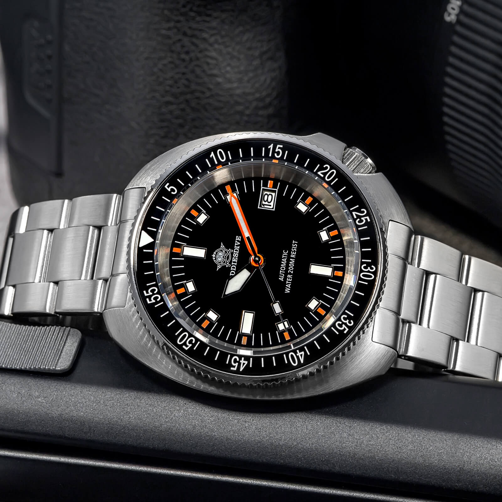 ★SuperDeals★ADDIESDIVE Retro Captain Willard Dive Watch AD2081
