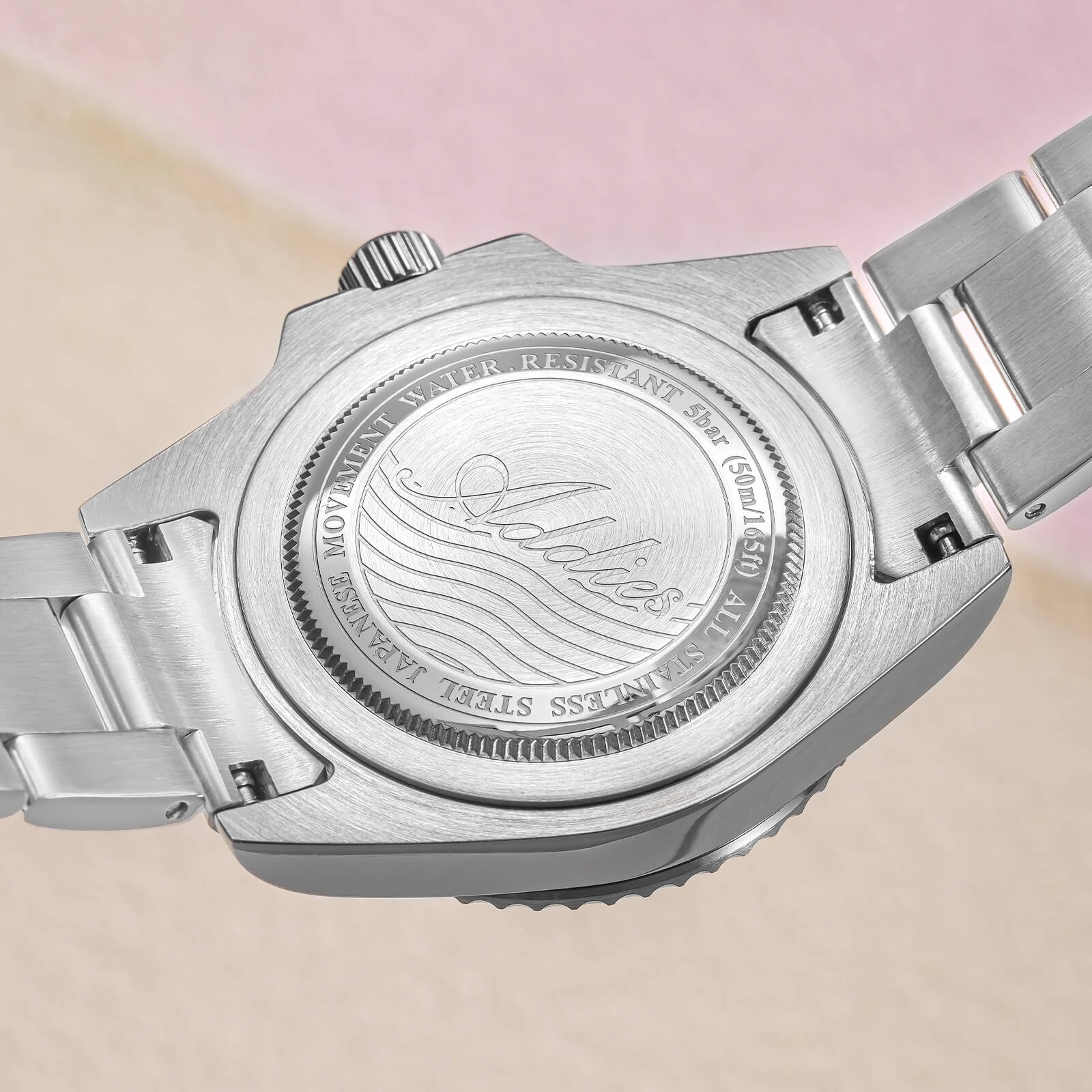 Addies Luxury Stainless Steel Quartz Watch AW25902
